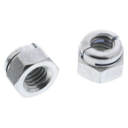 Aerotight Pojistná matice, Lesklý zinek, Ocel, Aerotight, M5