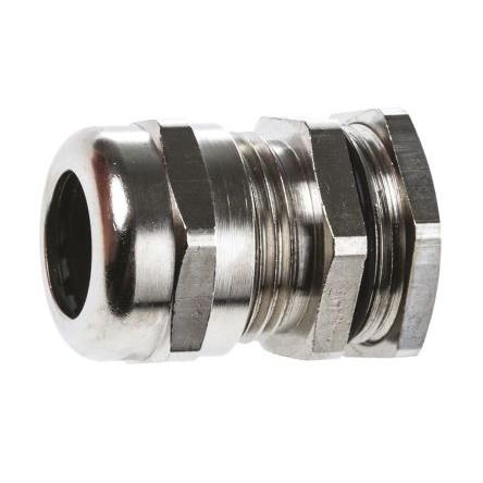 Kabelová průchodka, řada: SIB-TEC C5013000R Kovová Niklovaná mosaz, IP68 PG13 SIB 7 mm až 13 mm