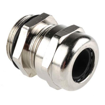Kabelová průchodka, řada: SIB-TEC C5220000R Kovová Niklovaná mosaz, IP68 M20 SIB 7 mm až 13 mm