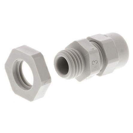 Kabelová průchodka, řada: WADI-TEC Z6121200R Šedá Polyamid 6, IP68 M12 SIB 3 mm až 6 mm