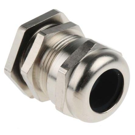 Kabelová průchodka, řada: SIB-TEC C5225000R Kovová Niklovaná mosaz, IP68 M25 SIB 8 mm až 16 mm