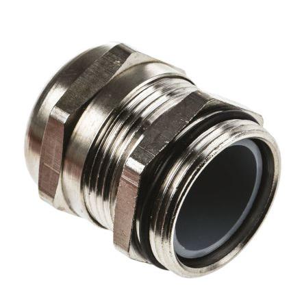 Kabelová průchodka, řada: SIB-TEC C5021000R Kovová Niklovaná mosaz, IP68 PG21 SIB 11 mm až 19 mm
