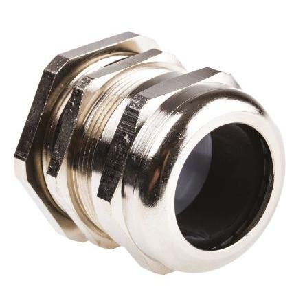 Kabelová průchodka, řada: SIB-TEC C5240000R Kovová Niklovaná mosaz, IP68 M40 SIB 15 mm až 27 mm