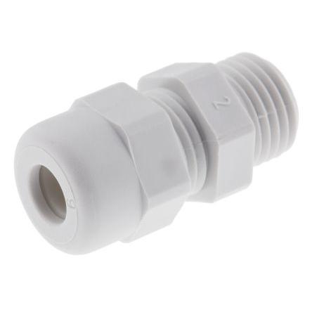 Kabelová průchodka, řada: WADI-TEC Z6100700R Šedá Polyamid 6, IP68 PG7 SIB 3 mm až 6 mm