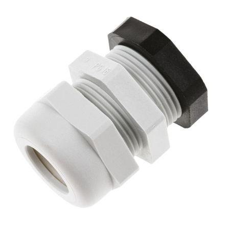 Kabelová průchodka, řada: WADI-TEC Z6101600R Šedá Polyamid 6, IP68 PG16 SIB 9 mm až 14 mm