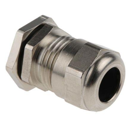 Kabelová průchodka, řada: SIB-TEC C5009000R Kovová Niklovaná mosaz, IP68 PG9 SIB 4 mm až 9.5 mm