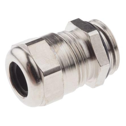 Kabelová průchodka, řada: SIB-TEC C5216000R Kovová Niklovaná mosaz, IP68 M16 SIB 4 mm až 9.5 mm