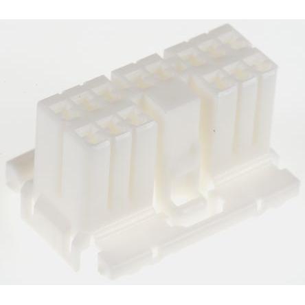 TE Connectivity Ochranný kryt konektoru, řada: MULTILOCK 070 Vnější, rozteč: 3.5 mm, počet kontaktů: 14, počet řad: 2,