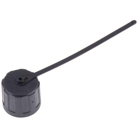 Protiprachová krytka, řada: EXP velikost pouzdra 22 mm, IP68, konečná úprava: Nikl Bulgin Polyester, Nitril, Silikonová