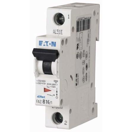 Eaton Miniaturní jistič, rozsah: xEffect 1pólový 4A vypínací výkon 10 kA, charakteristika: Typ S, rozsah: xEffect 230V