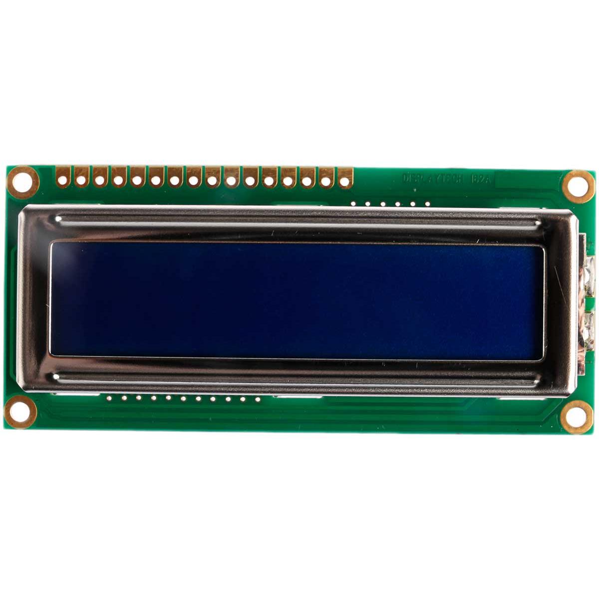 Display Tech 162j Monochromatický LCD displej, řada: 162C Alfanumerické podsvícení LED ...
