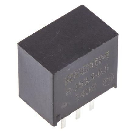 Recom Spínací regulátor, výstup: 3.3V dc Průchozí otvor 500 mA, počet výstupů: 1