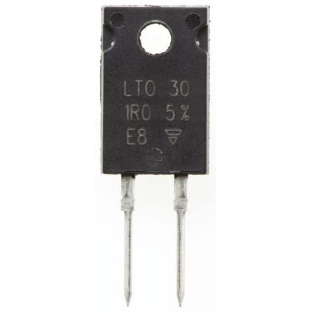 Rezistor Tlustý film Radiální, řada: LTO30 1 Ω 5 % LTO030F1R000JTE3 30 W Vishay