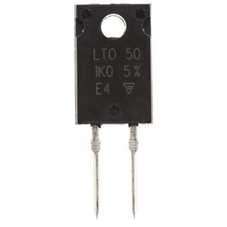 Rezistor Tlustý film Radiální, řada: LTO50 1 kΩ 5 % LTO050F10000JTE3 50 W Vishay