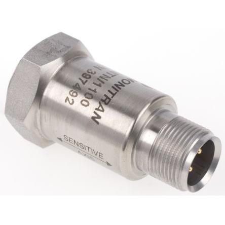 Snímač vibrací 8 mA 120 °C 30 V dc -55 °C Monitran