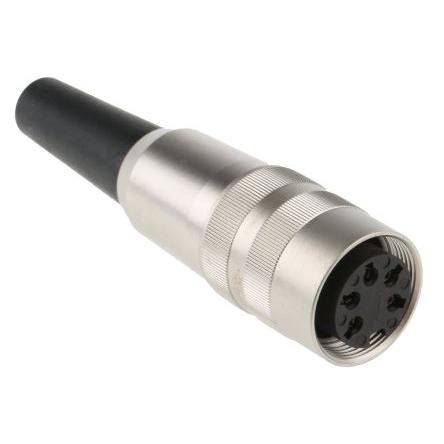 Lumberg Zásuvka DIN, řada: KV, počet kontaktů: 5, velikost: M16, 250V ac, orientace těla: Rovný, IP40 5A DIN EN 60529,