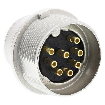 Lumberg Zástrčka DIN, řada: SFV, počet kontaktů: 8, velikost: M16, 60V ac, orientace těla: Rovný, IP40 5A DIN EN 60529,