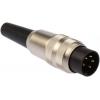 Lumberg Zástrčka DIN, řada: SV, počet kontaktů: 5, velikost: M16, 250V ac, orientace těla: Rovný, IP40 5A DIN EN 60529,