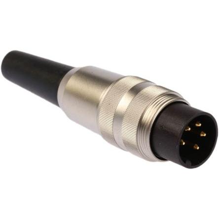 Lumberg Zástrčka DIN, řada: SV, počet kontaktů: 5, velikost: M16, 250V ac, orientace těla: Rovný, IP40 5A DIN EN 60529,