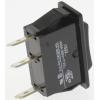Arcolectric (Bulgin) Ltd Kolébkový spínač IP65 (Zap)-vyp-(zap), barva ovladače: Černá SPDT Panel Zap-vyp-zap 16A