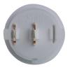 Arcolectric (Bulgin) Ltd Kolébkový spínač IP67 Zap-vyp, barva ovladače: Bílá SPST Panel Zap-vyp 10A