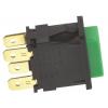 Arcolectric (Bulgin) Ltd Tlačítkový spínač, řada: 8300 IP40 DPST Panel Okamžité 12.9 mm 16A 250 V ac