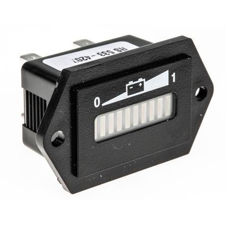 Digitální voltmetr, řada: 906 LED 10číslicový DC -40 °C až 85 °C 31.2 mm 53.2 mm Curtis