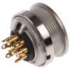 Lumberg Zásuvka DIN, řada: KFV, počet kontaktů: 8, velikost: M16, 60V ac, orientace těla: Rovný, IP40 5A DIN EN 60529,