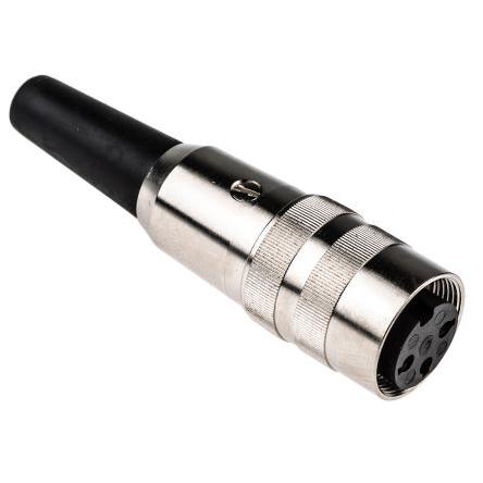 Lumberg Zásuvka DIN, řada: KV, počet kontaktů: 3, velikost: M16, 250V ac, orientace těla: Rovný, IP40 5A DIN EN 60529,