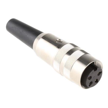 Lumberg Zásuvka DIN, řada: KV, počet kontaktů: 4, velikost: M16, 250V ac, orientace těla: Rovný, IP40 5A DIN EN 60529,