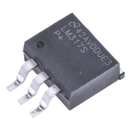Texas Instruments Regulátor napětí LM317S/NOPB 40V, počet kolíků: 3 kolíkový
