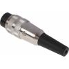 Lumberg Zástrčka DIN, řada: SV, počet kontaktů: 3, velikost: M16, 250V ac, orientace těla: Rovný, IP40 5A DIN EN 60529,