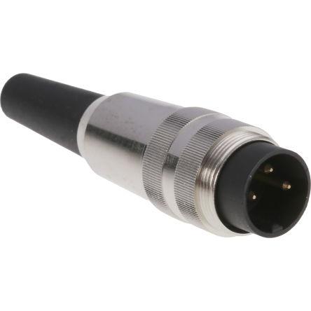 Lumberg Zástrčka DIN, řada: SV, počet kontaktů: 3, velikost: M16, 250V ac, orientace těla: Rovný, IP40 5A DIN EN 60529,