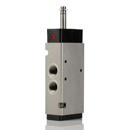 Pneumatický solenoidový ventil 5/2, řada: V62 G Solenoid, max. průtok: 2600L/min Norgren 24V
