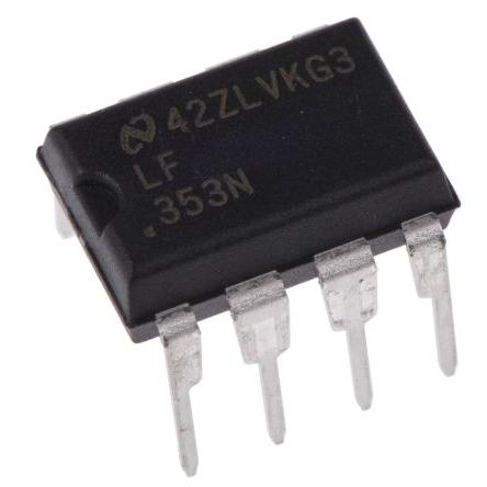Texas Instruments Operační zesilovač LF353N/NOPB 4 MHz 18V, MDIP, počet kolíků: 8 kolíkový