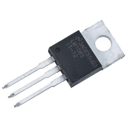 Texas Instruments Regulátor napětí LM1085IT-12/NOPB 18V TO-220, počet kolíků: 3 kolíkový
