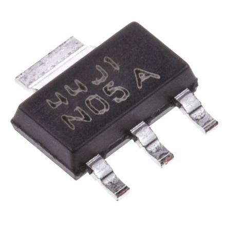 Texas Instruments Regulátor napětí LM1117MP-3.3/NOPB 15V SOT-223, počet kolíků: 4 kolíkový