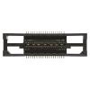 Patice PCB, řada: MICTOR, orientace těla: Rovný, rozteč: 0.64 mm Deska-deska, počet kontaktů: 38, počet řad: 2, Povrch