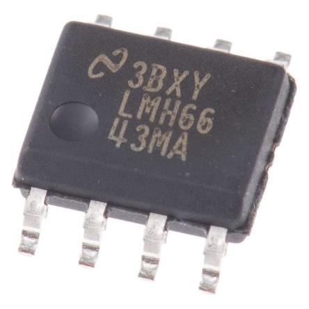 Texas Instruments Operační zesilovač LMH6643MA/NOPB 57 MHz 12.8V, SOIC, počet kolíků: 8 kolíkový