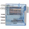Finder Výkonové relé DPDT Montáž na plošný spoj 8A 12V dc 46