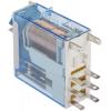 Finder Výkonové relé DPDT Montáž na plošný spoj 8A 12V dc 46