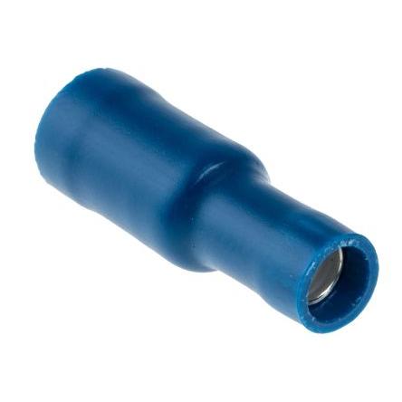 Krimpovací kuličkový konektor Izolované, Vnitřní průměr kuličky 5 mm barva Modrá, max. AWG: 14 AWG, min. AWG: 16 AWG RS