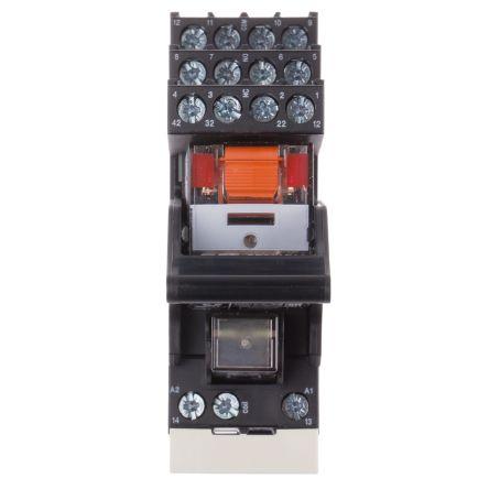 TE Connectivity Výkonové relé 4PDT Lišta DIN 6A 230V ac PT