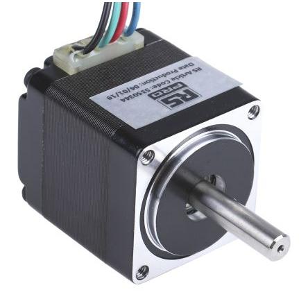 RS PRO Krokový motor 60mNm 3.8V 1.8 ° 28 x 28 mm 5 mm