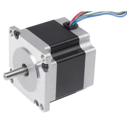 RS PRO Krokový motor 1Nm 2.3V 1.8 ° 56.4 x 56.4 mm 6.35 mm