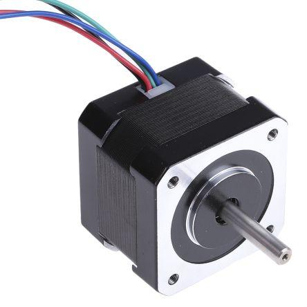 RS PRO Krokový motor 0.22Nm 2.8V 1.8 ° 42.3 x 42.3 mm 5 mm