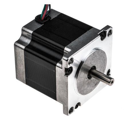 RS PRO Krokový motor 1.26Nm 2.5V 0.9 ° 56.4 x 56.4 mm 6.35 mm