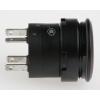 EAO Tlačítkový spínač, řada: 84 IP67 SPST Panel Okamžité Osvětlené 22.5 mm 200mA 42 V dc