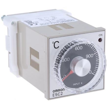 Omron Regulátor teploty s vypínačem, řada: E5C2 Lišta DIN, Zapuštěná montáž, Panel, 55 °C, -10 °C 4, počet výstupů: 4,
