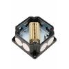 Bartec Rozvodná skříň Polyester, Antistatické, Vyztužené skelnými vlákny Černá 7 mm 122 mm 122mm řada GB IP66 ATEX 82 mm